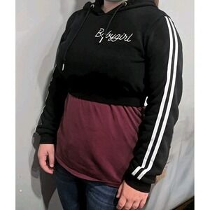 Rue21 Baby Girl Cropped Hoodie girls XS‎